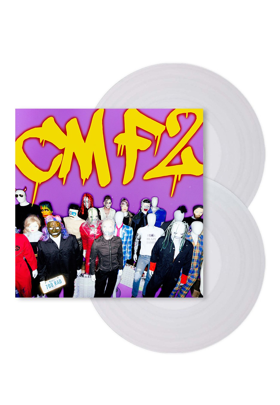 Corey Taylor - CMF2 Translucent Milky Clear - Colored 2 Vinyl