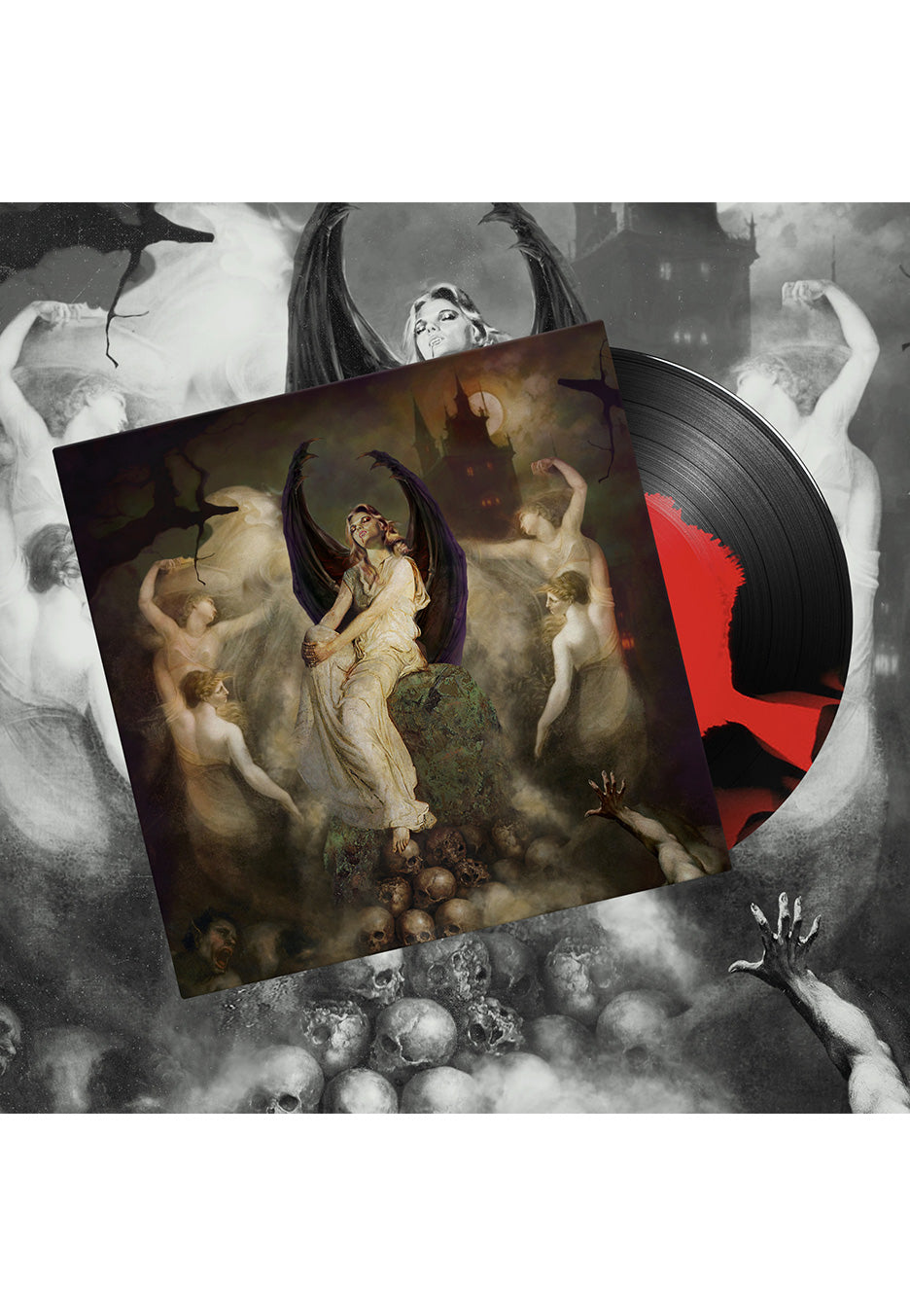 Creeper - Sanguivore Black w/ Red Ink Spot - Colored Vinyl