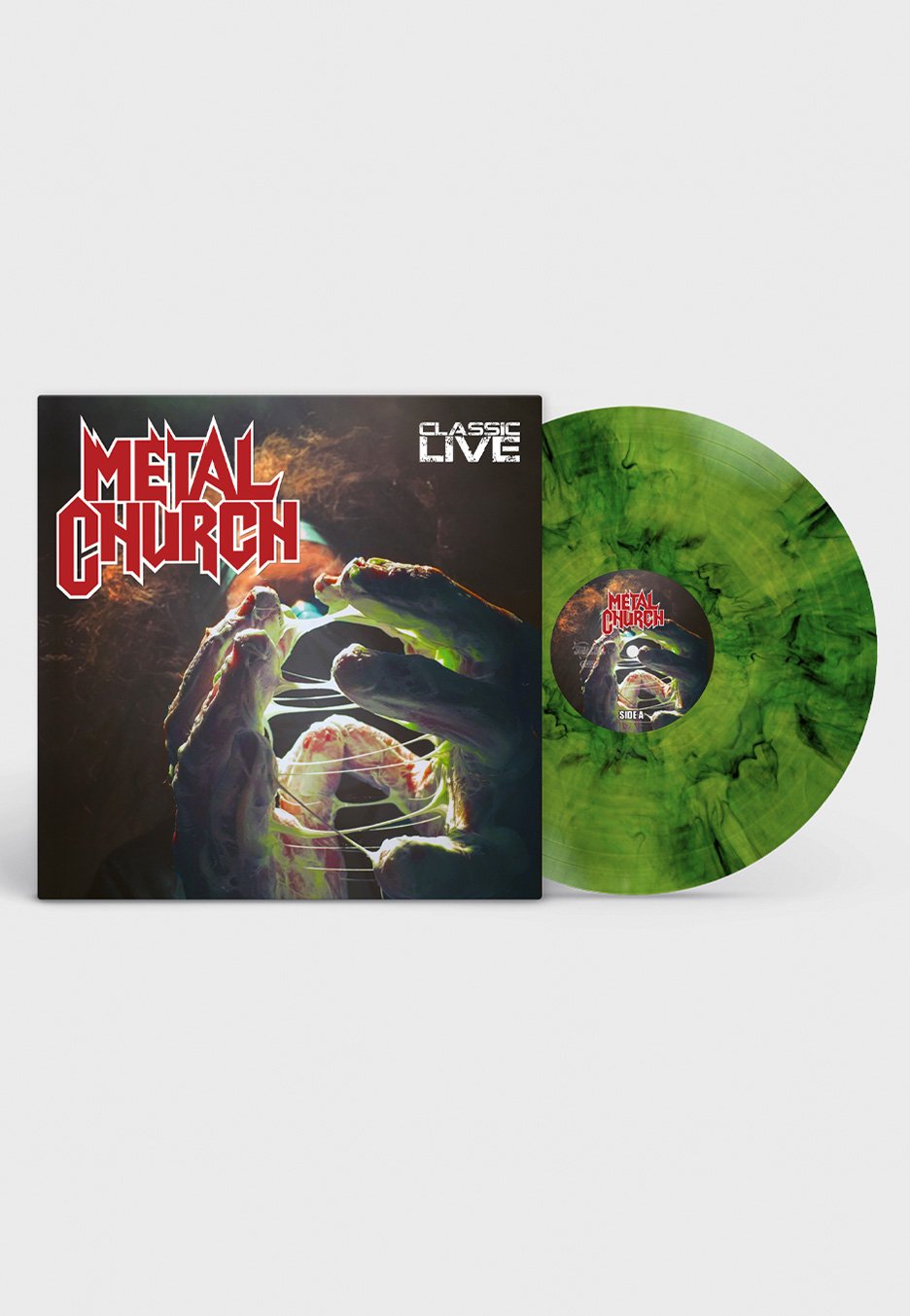 Metal Church - Classic Live Ltd. Yellow/Blue/Black - Marbled Vinyl