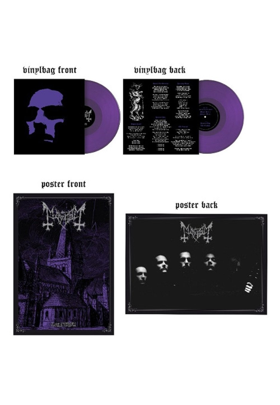 Mayhem - Life Eternal Purple - Colored Vinyl