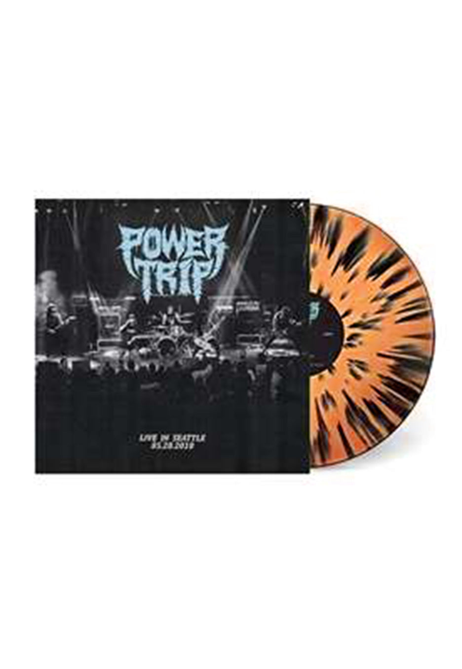 Power Trip - Live In Seattle Orange/Black - Splattered Vinyl