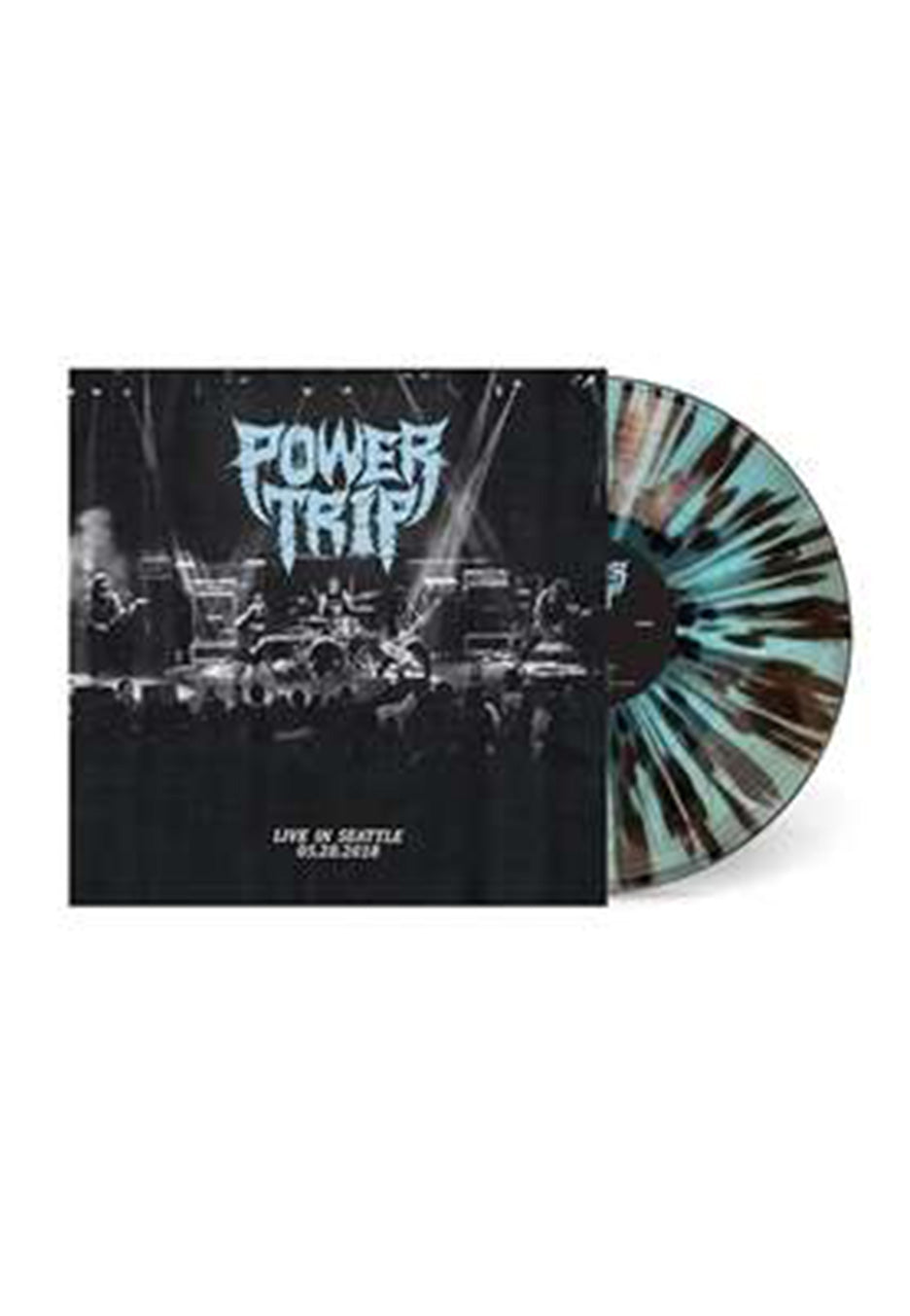 Power Trip - Live In Seattle Ltd. Blue/Black - Splattered Vinyl