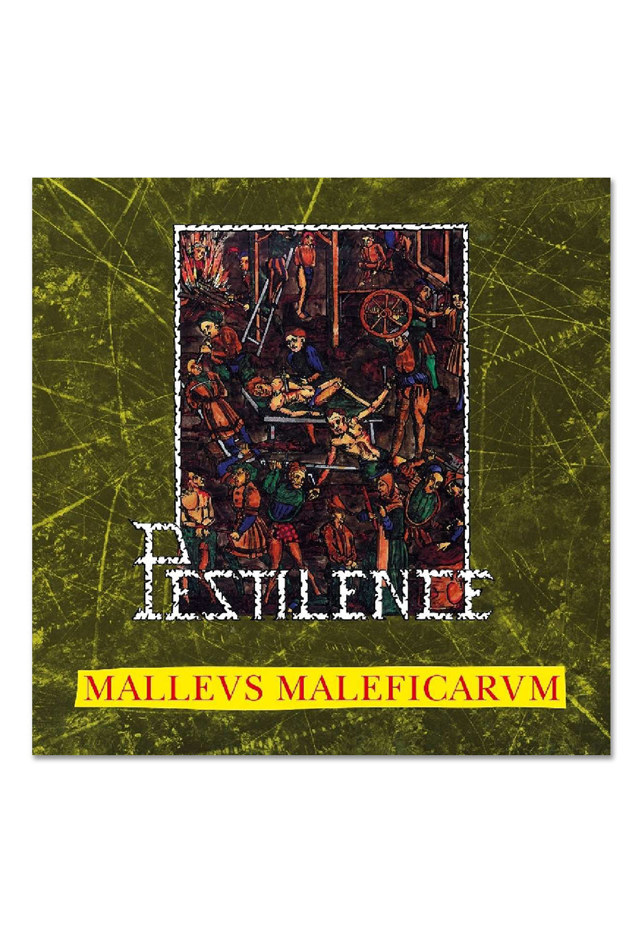 Pestilence - Malleus Maleficarum (Remastered) Ltd. Green - Marbled Vinyl