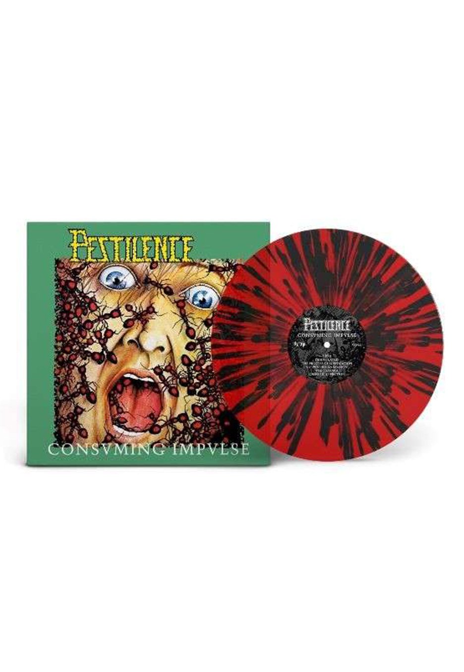 Pestilence - Consuming Impulse (Remastered) Ltd. Red/Black - Marbled Vinyl