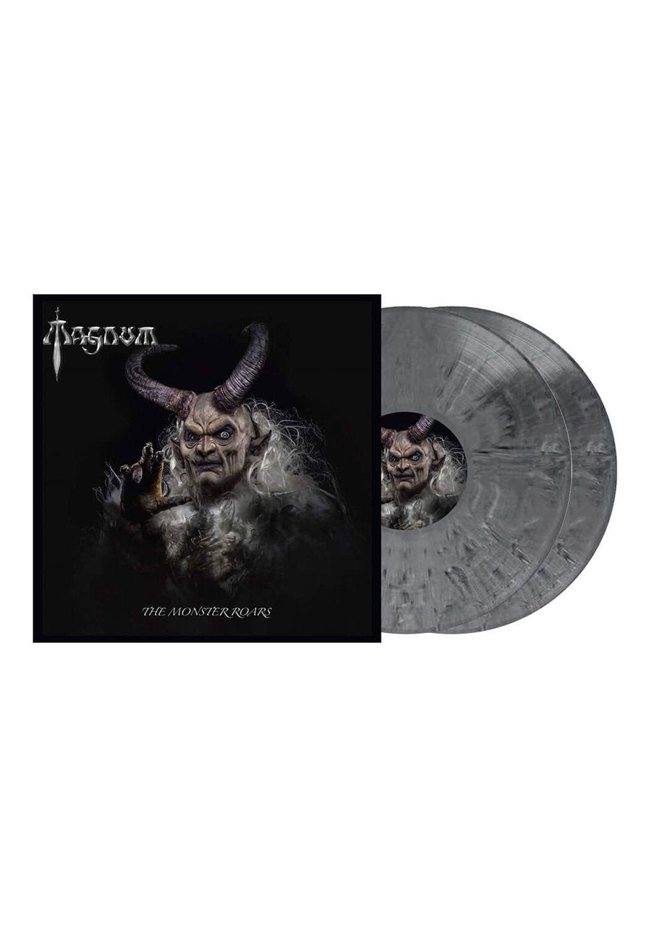 Magnum - The Monster Roars White/Black - Marbled 2 Vinyl