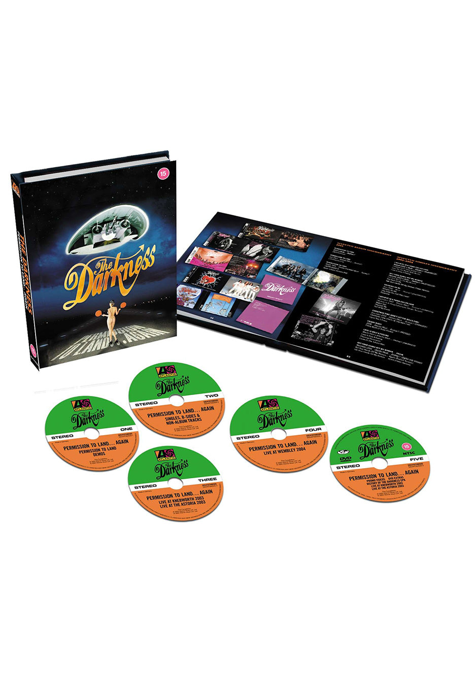 The Darkness - Permission To Land...Again (20th Anniversary) - 4 CD + DVD Mediabook