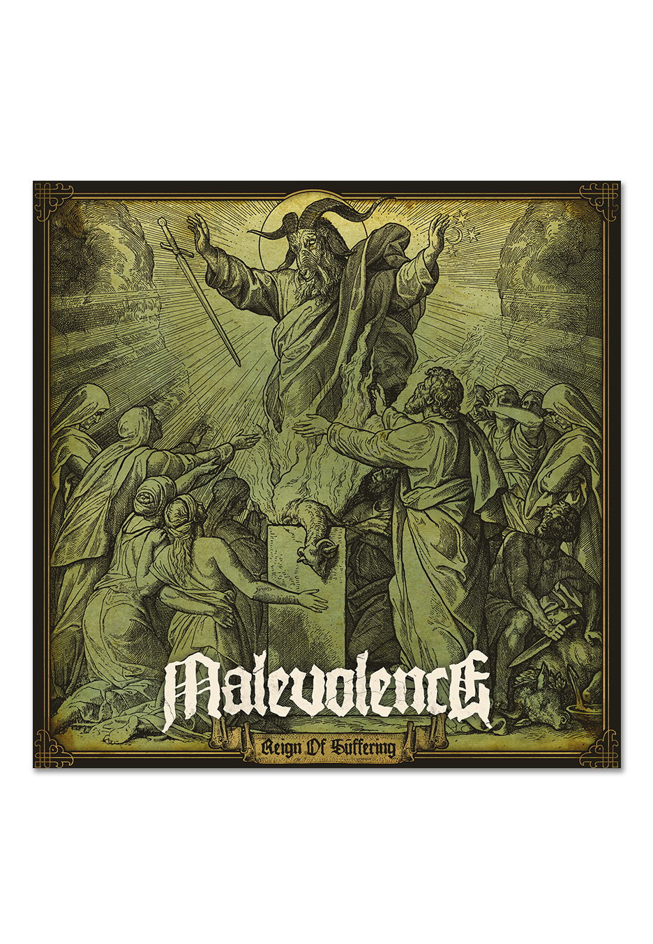 Malevolence - Reign Of Suffering (ReIssue 2023) Ltd. Transparent Green - Colored Vinyl