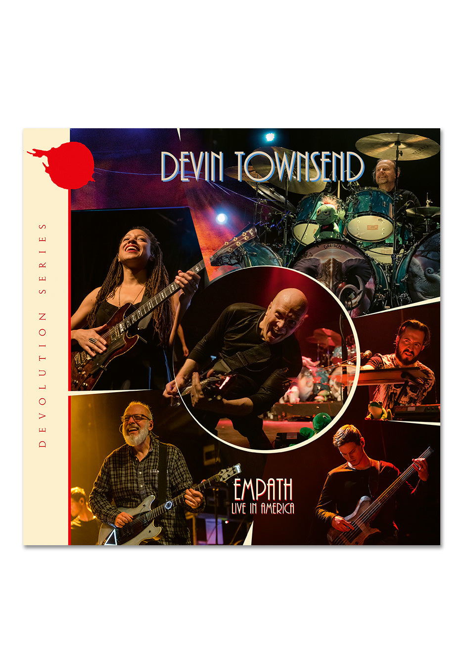 Devin Townsend - Devolution Series #3 - Empath Live In America Ltd. Transparent Sun Yellow - Colored 2 Vinyl