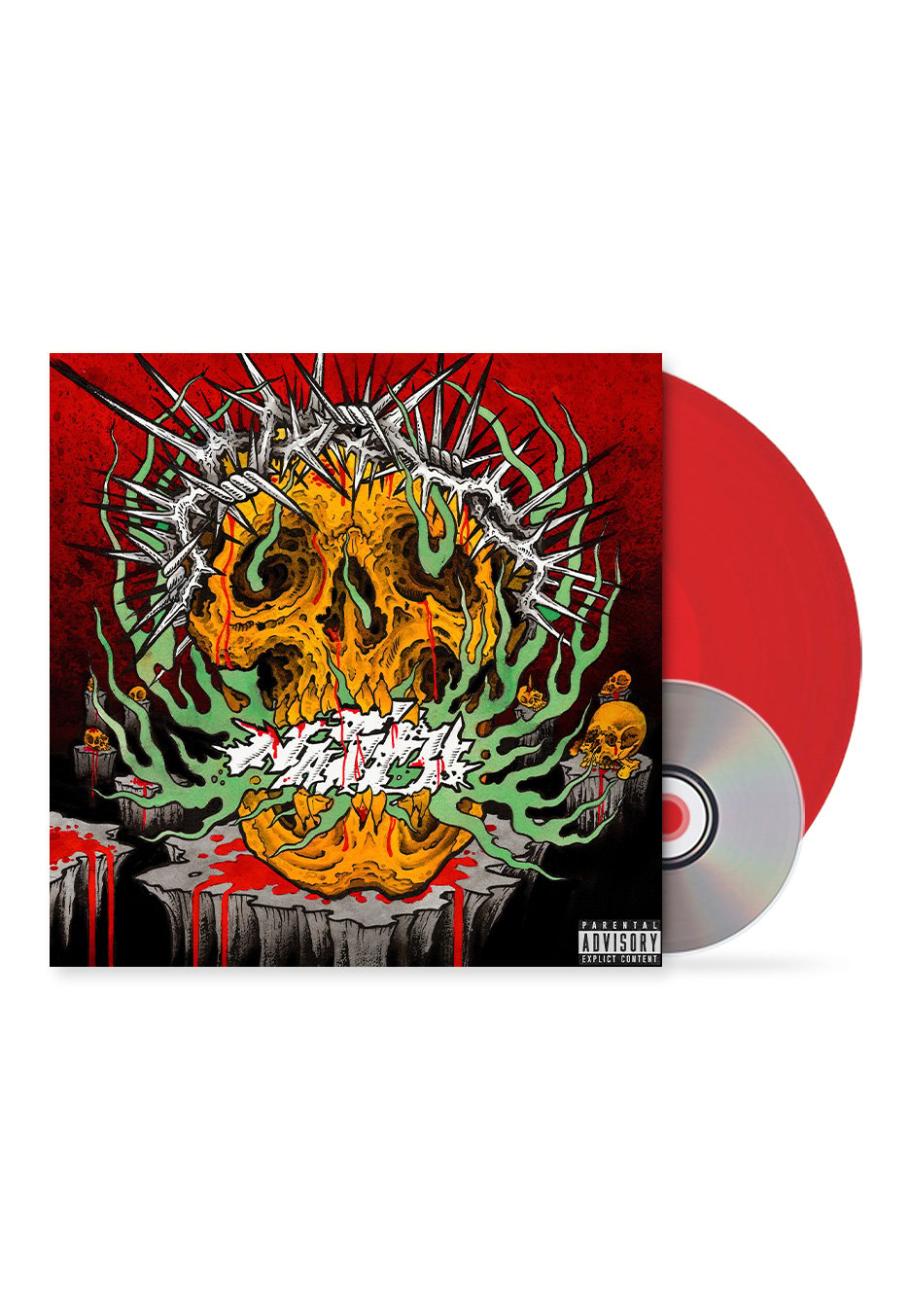 Nasty - Heartbreak Criminals Transparent Red - Colored LP + CD