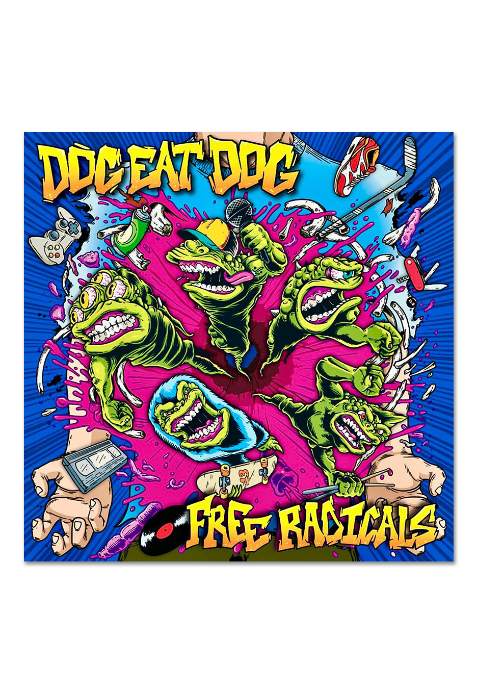 Dog Eat Dog - Free Radicals Ltd. Green Glow In The Dark - Colored Vinyl