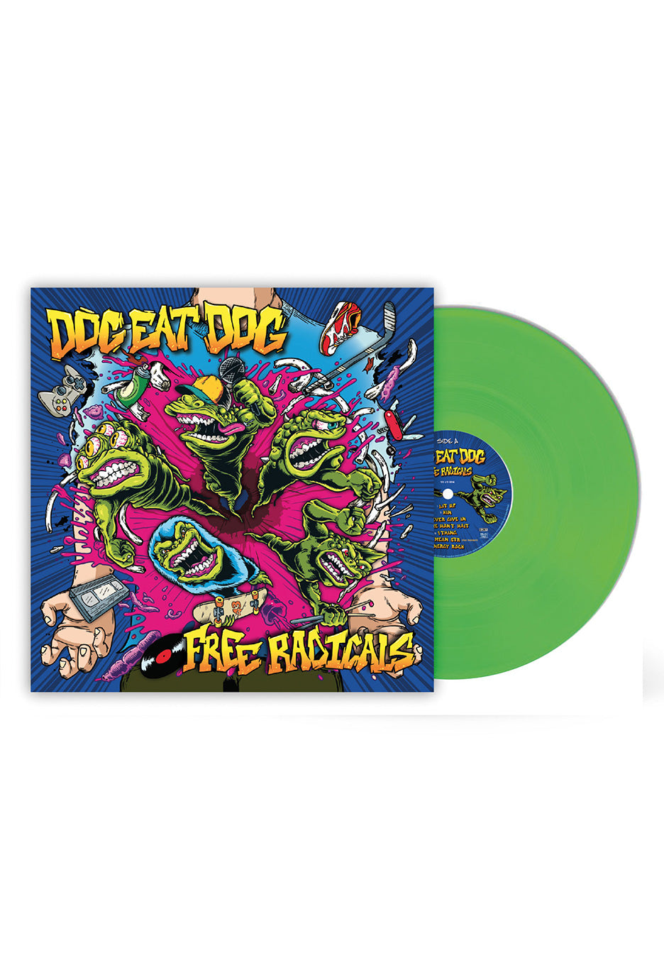 Dog Eat Dog - Free Radicals Ltd. Green Glow In The Dark - Colored Vinyl