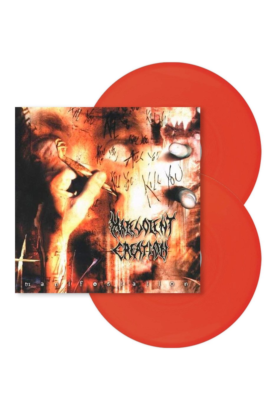 Malevolent Creation - Manifestation Red - Colored 2 Vinyl
