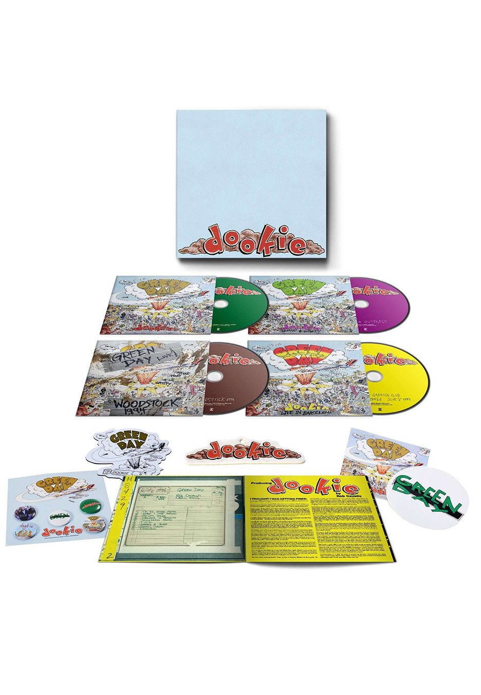 Green Day - Dookie (30th Anniversary) - 4 CD Boxset