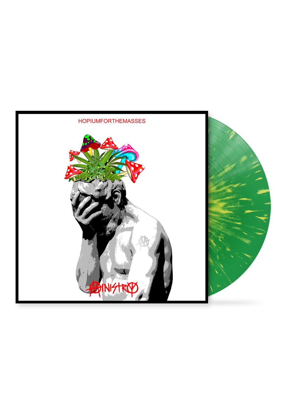 Ministry - Hopiumforthemasses Ltd. Green w/ Yellow - Splattered Vinyl