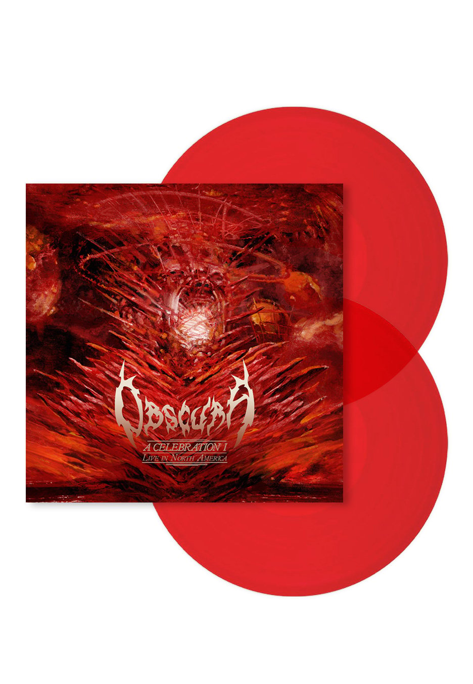 Obscura - A Celebration I (Live In North America) Ltd. Transparent Red - Colored 2 Vinyl