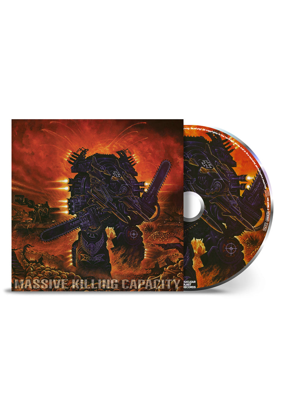 Dismember - Massive Killing Capacity Ltd. Yellow/Orange - Marbled Vinyl