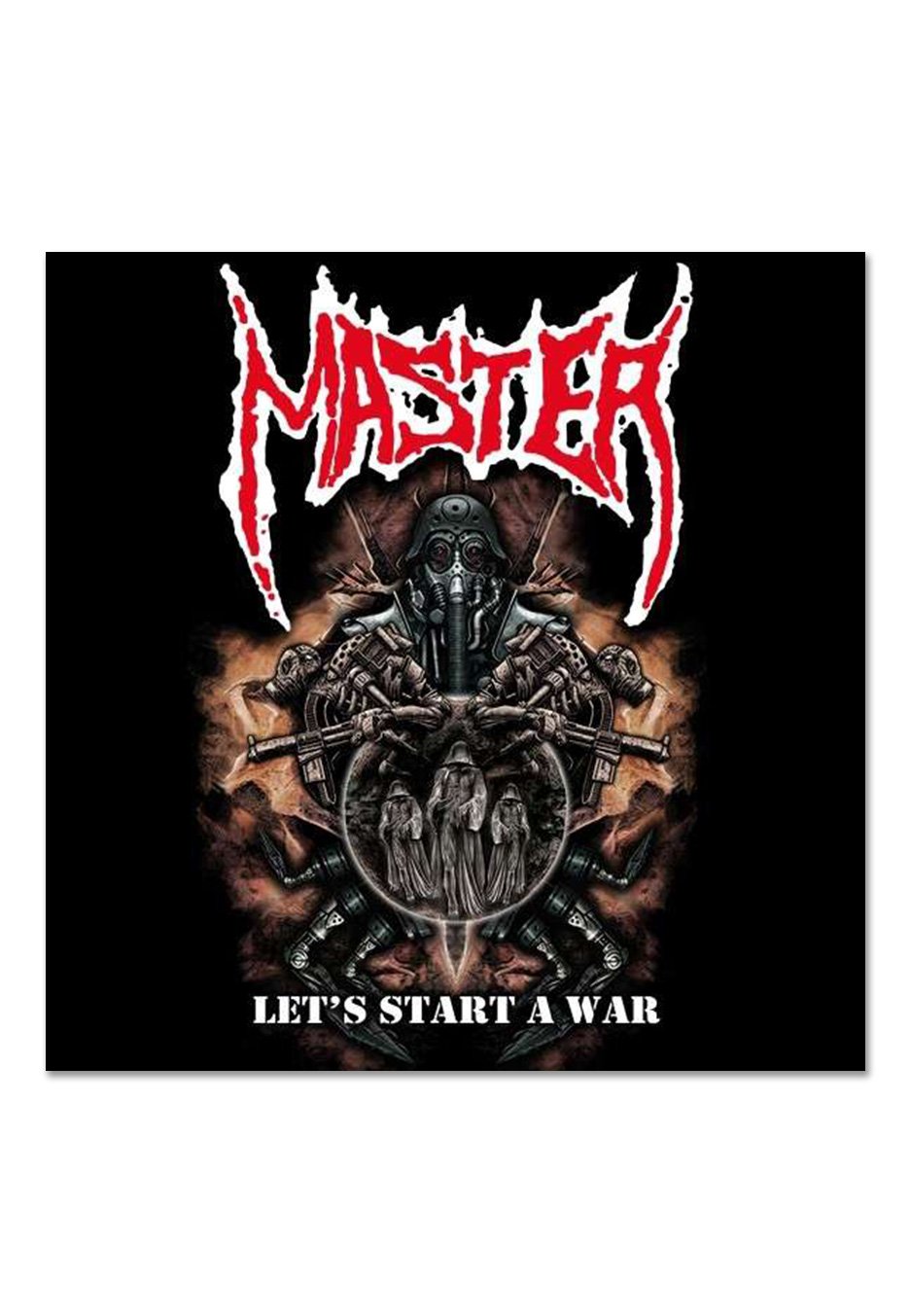 Master - Let's Start A War Ltd. Transparent Red - Colored Vinyl
