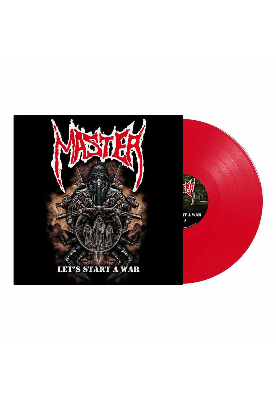 Master - Let's Start A War Ltd. Transparent Red - Colored Vinyl