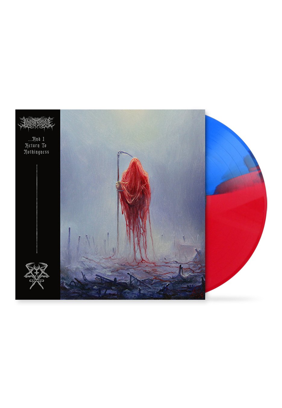Lorna Shore - ...And I Return To Nothingness EP Ltd. Sky Blue Red Split - Colored Vinyl + CD