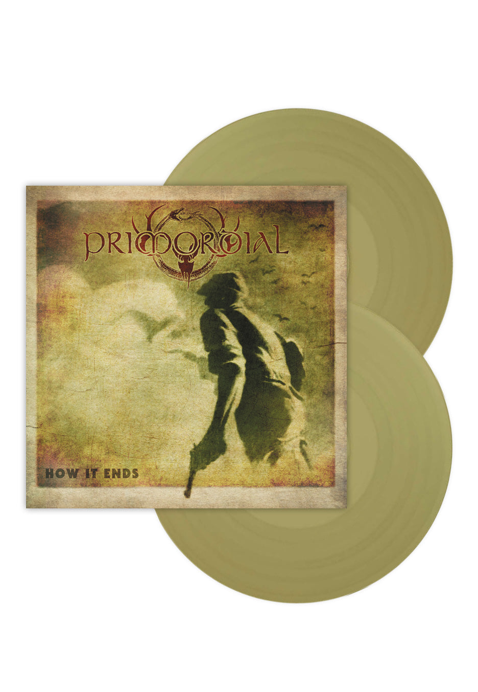 Primordial - How It Ends Beige - Marbled 2 Vinyl | Neutral-Image