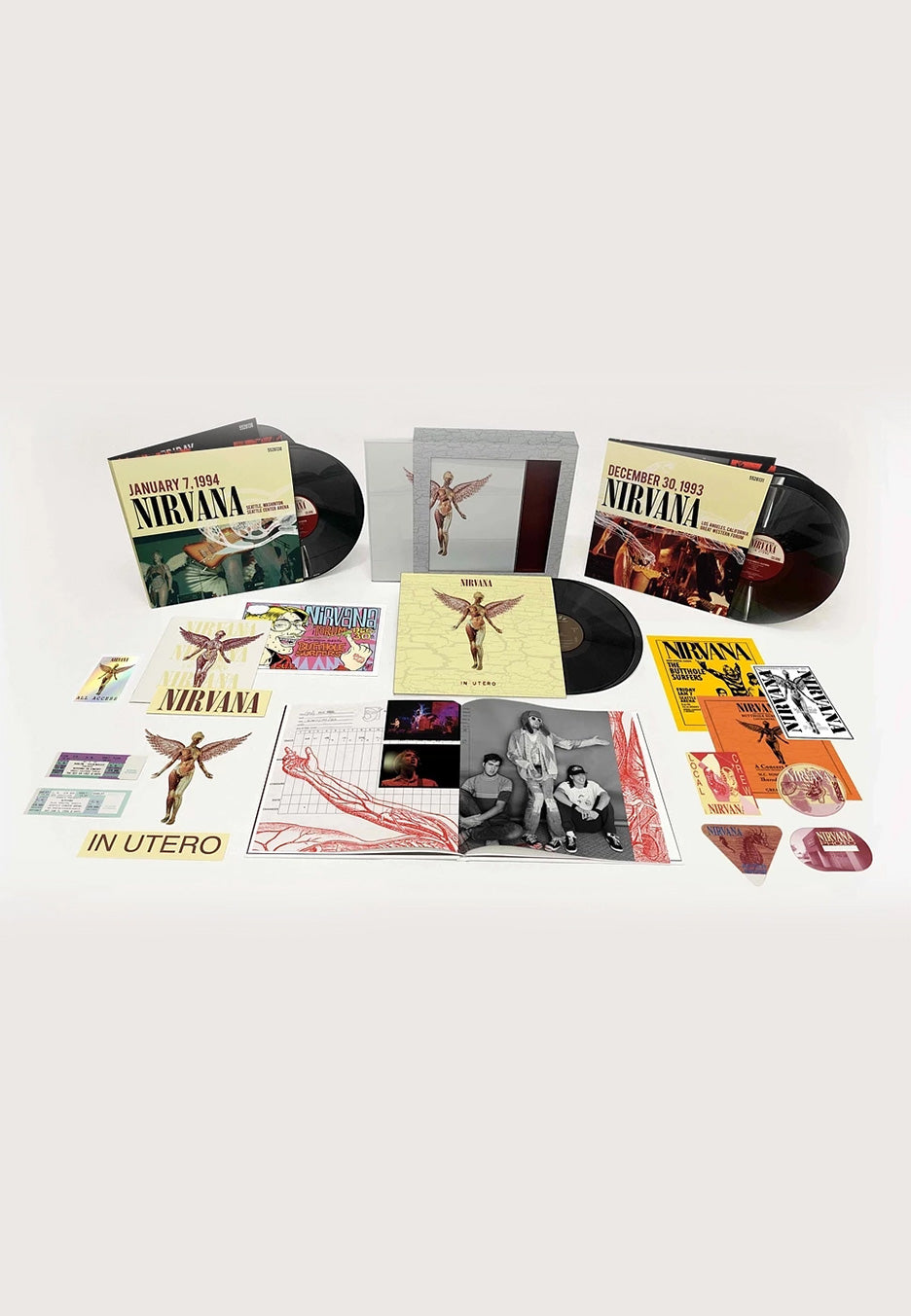 Nirvana - In Utero (Ltd. Super Deluxe Original Album + Bonus Tracks) - Vinyl Box