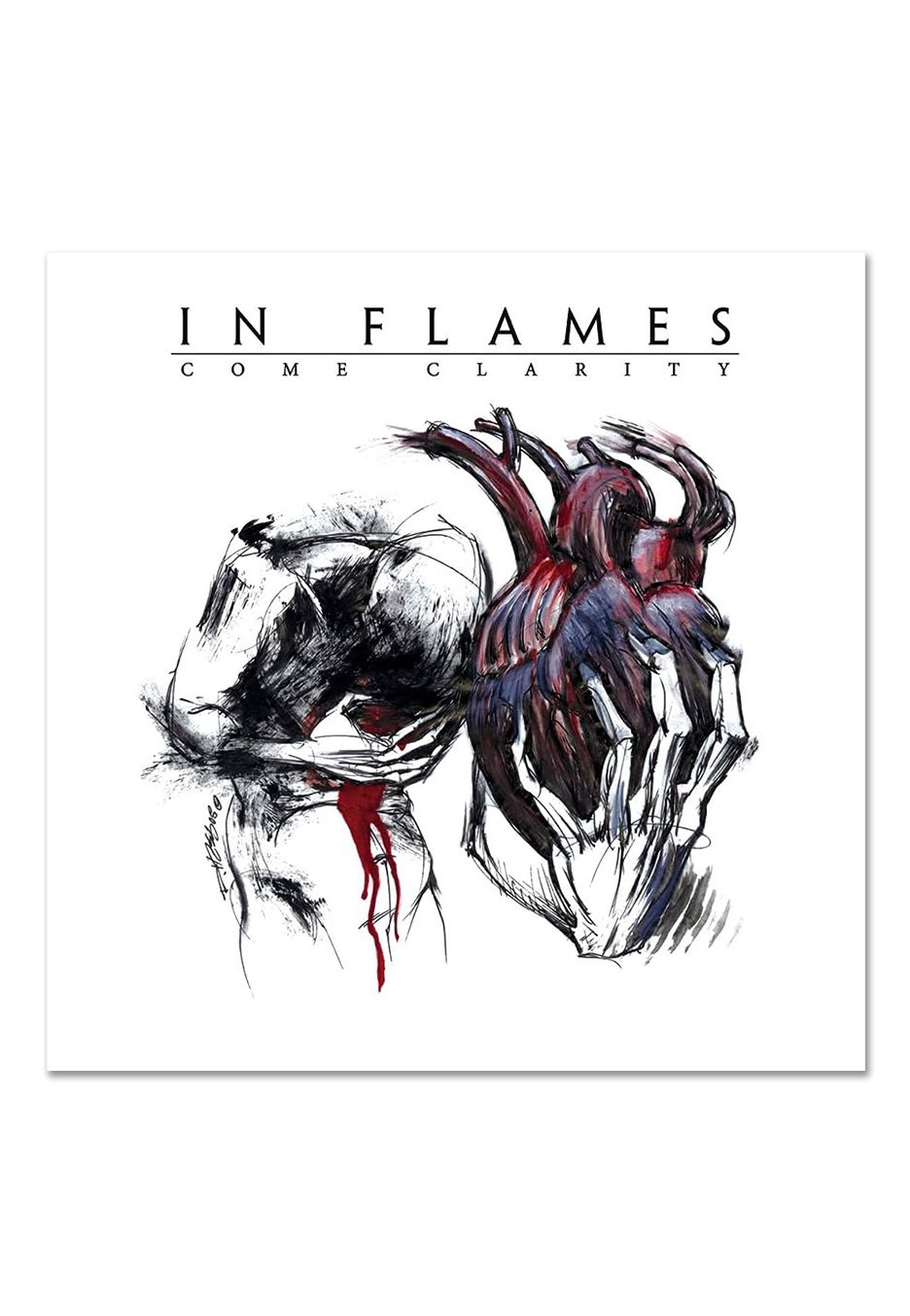 In Flames - Come Clarity Ltd. Transparent Violet - Colored 2 Vinyl