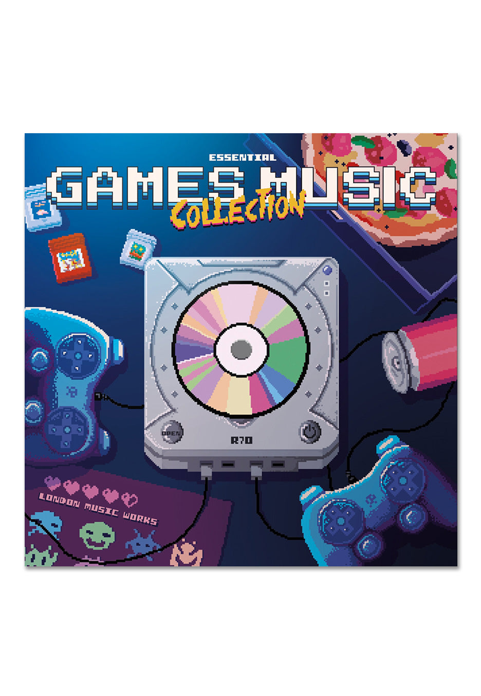 Various - The Essential Games Music Collection (London Music Works) Clear - Colored 2 Vinyl