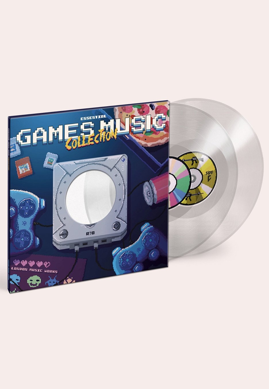 Various - The Essential Games Music Collection (London Music Works) Clear - Colored 2 Vinyl