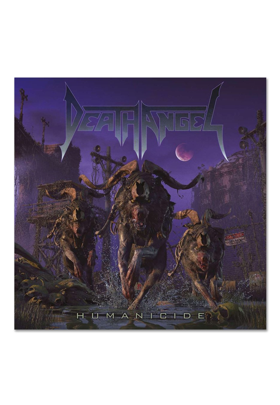 Death Angel - Humanicide Ltd. Clear w/ Purple - Splattered 2 Vinyl