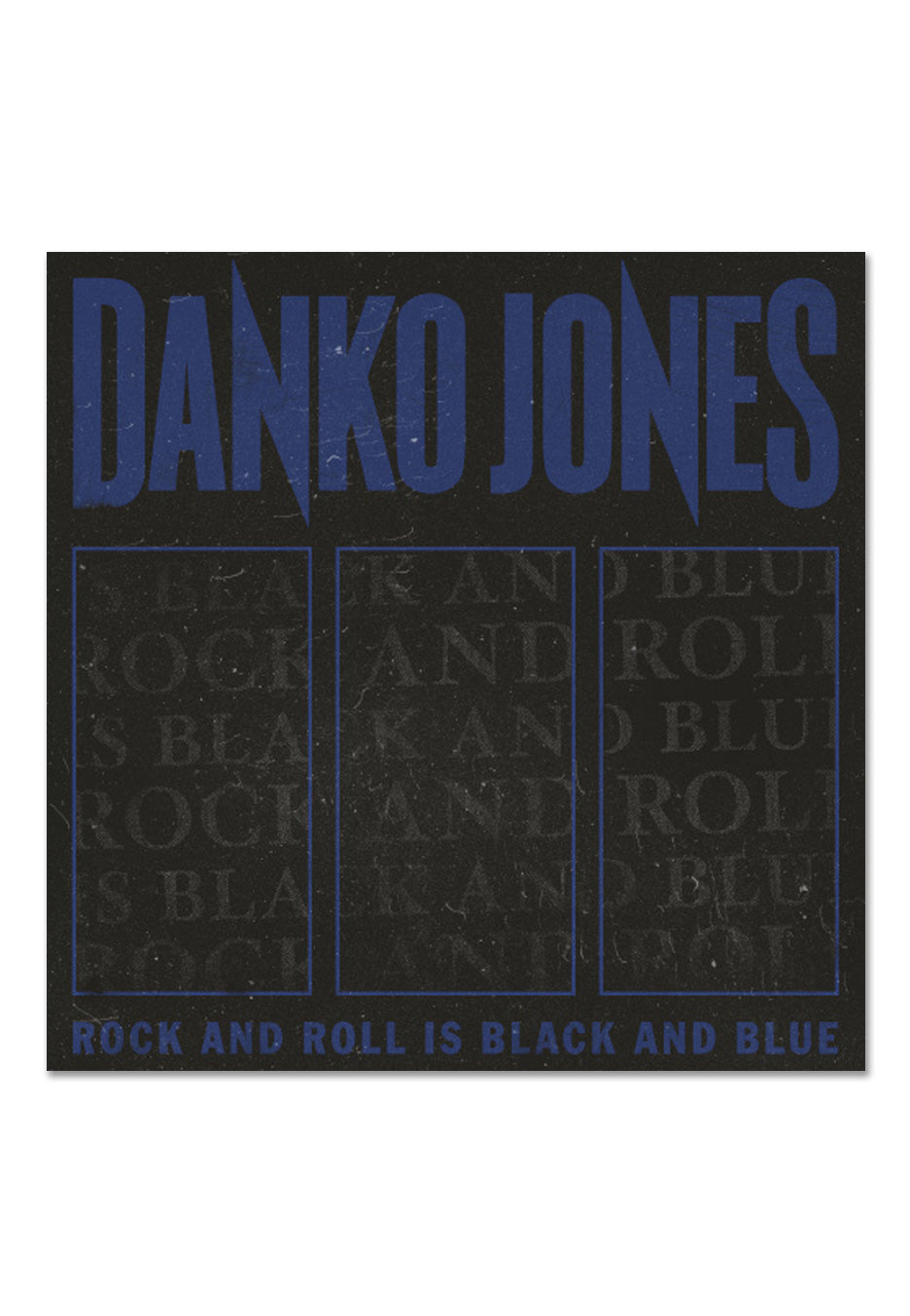 Danko Jones - Rock And Roll Is Black And Blue (Blue Cover Version) - Vinyl