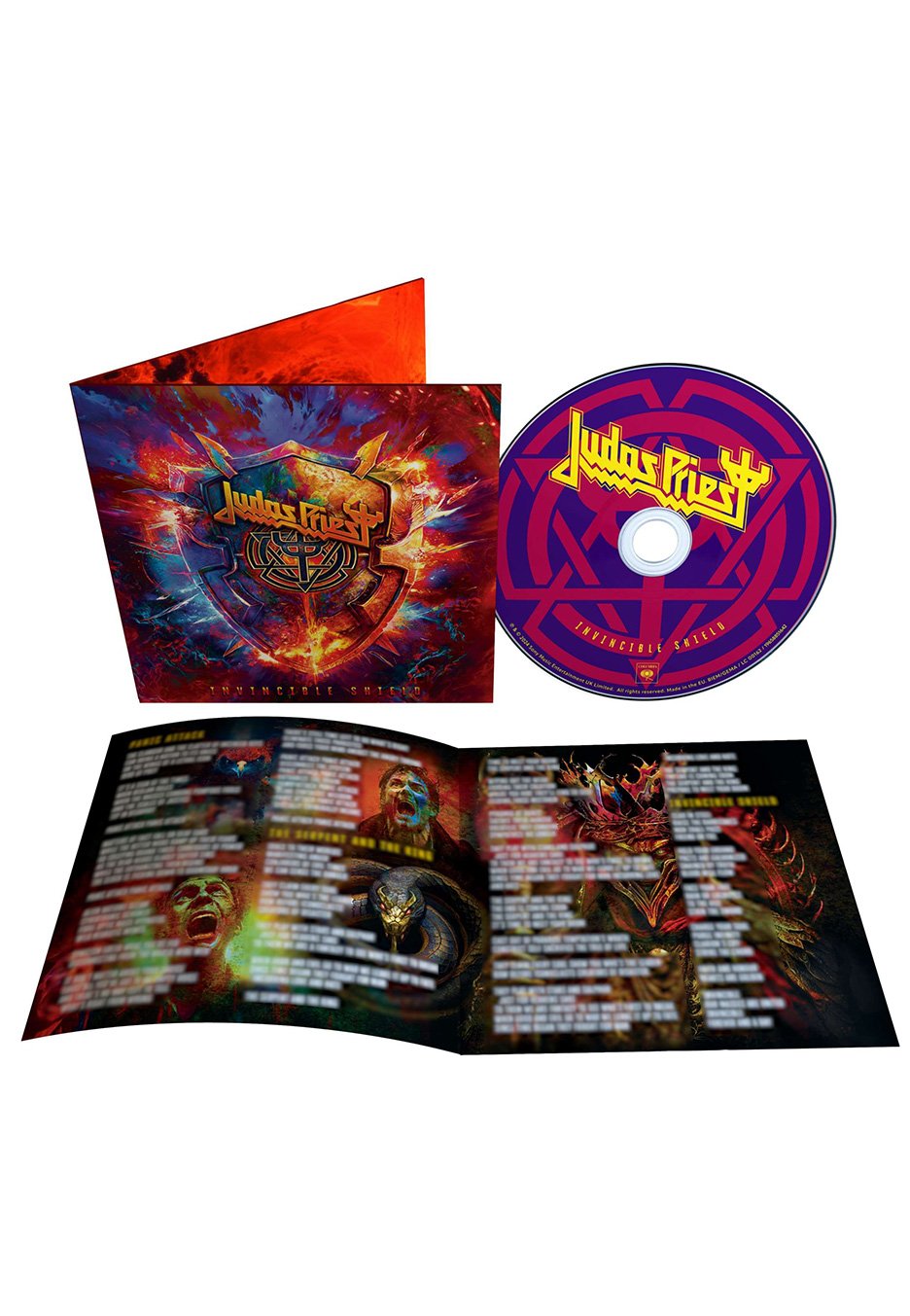 Judas Priest - Invincible Shield - Digipak CD