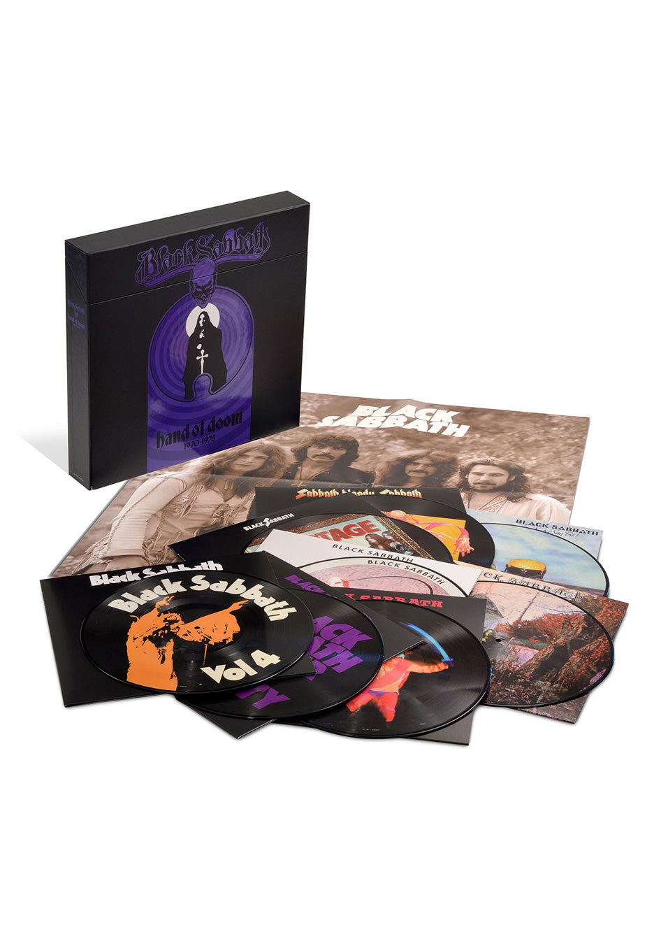 Black Sabbath - Hand Of Doom 1970-1978 (Super Deluxe) - 8 Picture Vinyl Boxset