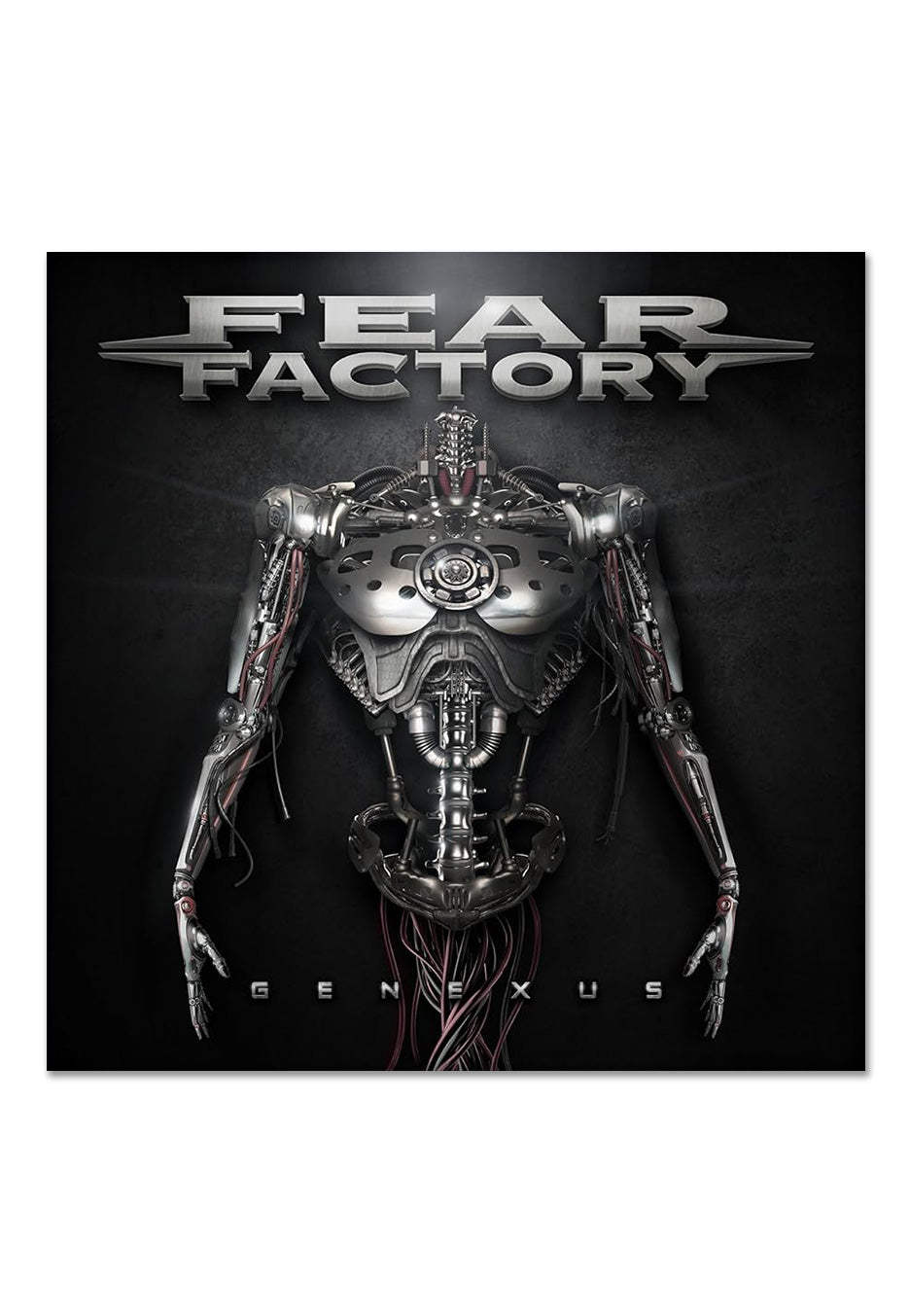 Fear Factory - Genexus Ltd. Crystal Clear w/ Black/White - Splattered 2 Vinyl