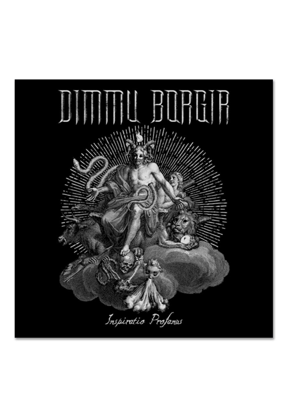Dimmu Borgir - Inspiratio Profanus White w/ Black - Splattered Vinyl
