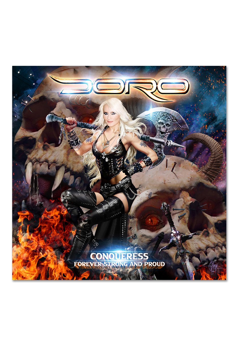 Doro - Conqueress - Forever Strong And Proud Ltd. Purple - Colored 2 Vinyl