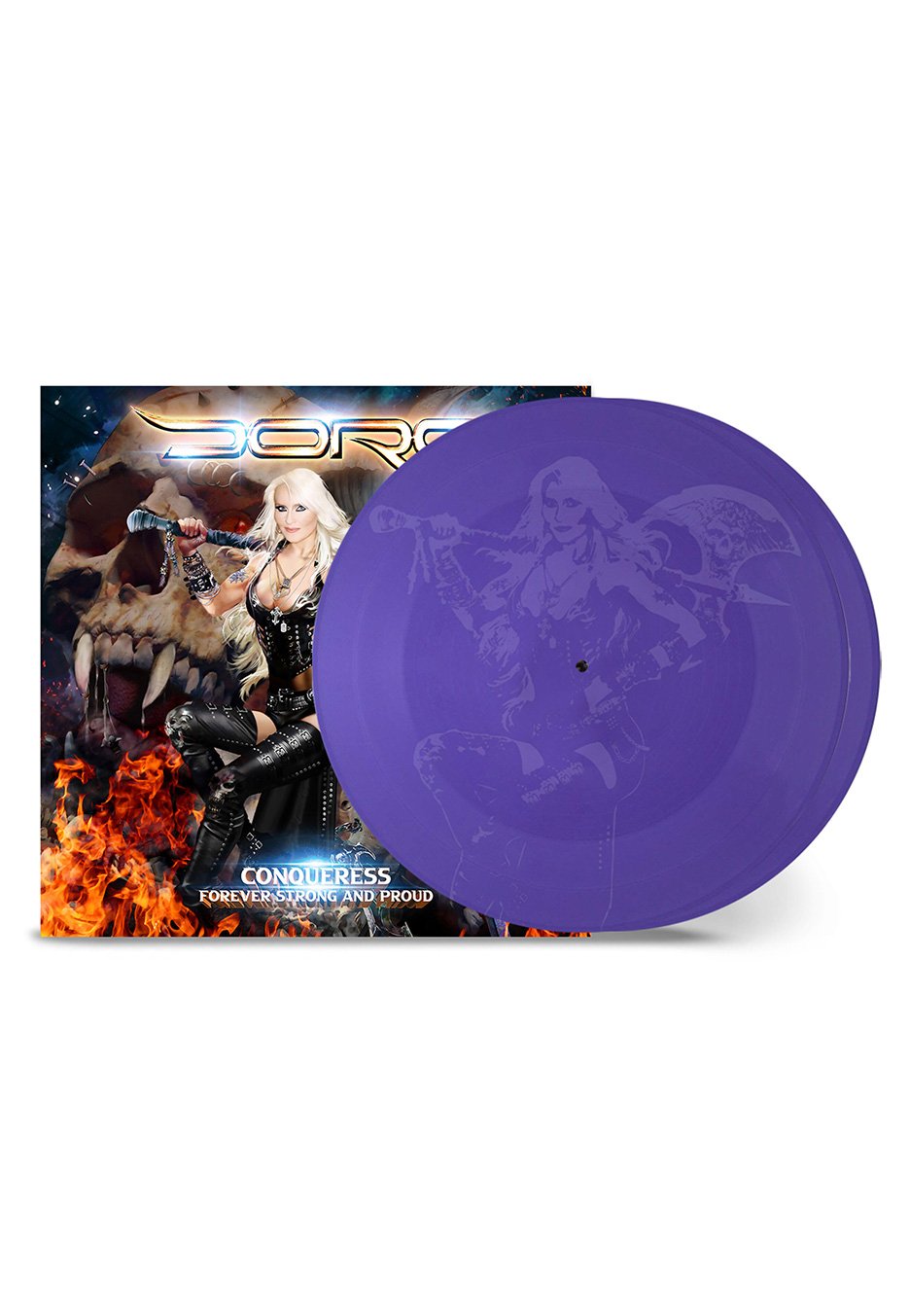 Doro - Conqueress - Forever Strong And Proud Ltd. Purple - Colored 2 Vinyl