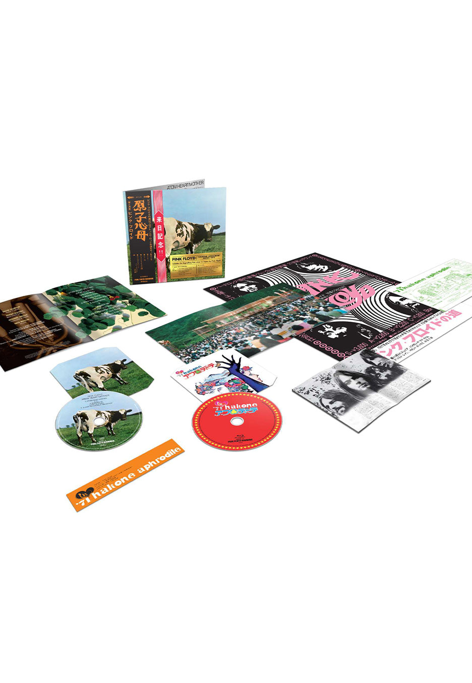 Pink Floyd - Atom Heart Mother (Special Limited Edition Japan 1971) - Digipak CD + Blu Ray