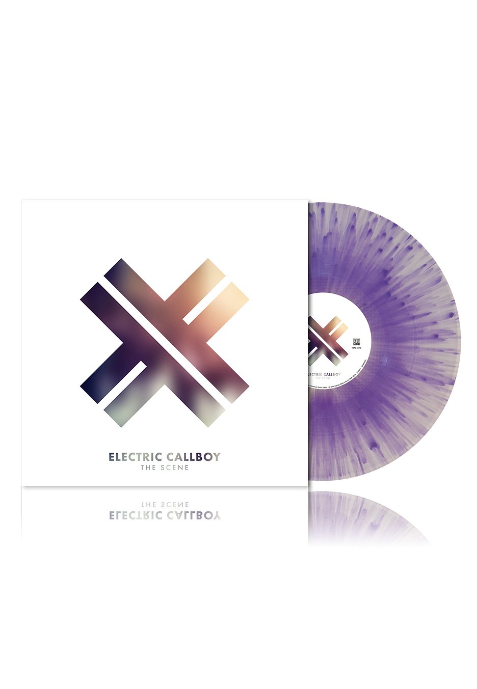 Electric Callboy - The Scene (Re-Issue 2023) Ltd. Clear/Purple - Splattered Vinyl