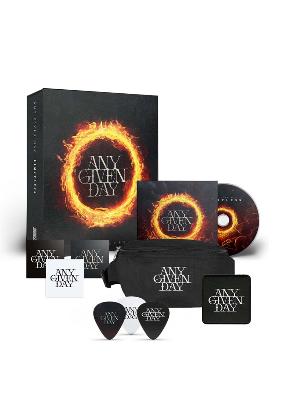 Any Given Day - Limitless Ltd. Fan Box - CD Boxset