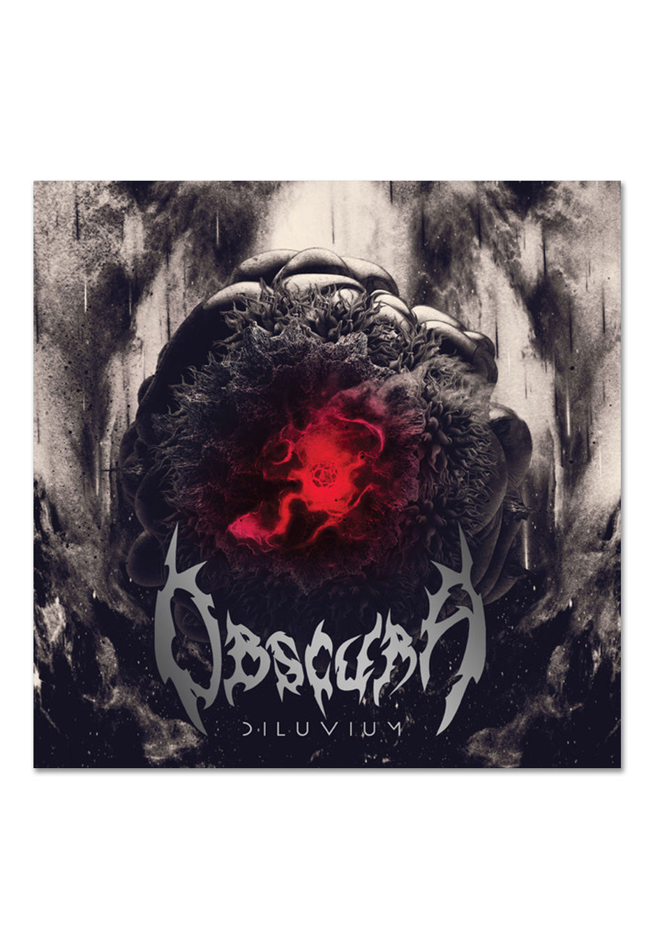 Obscura - Diluvium Silver w/ Red and Purple - Splattered Vinyl