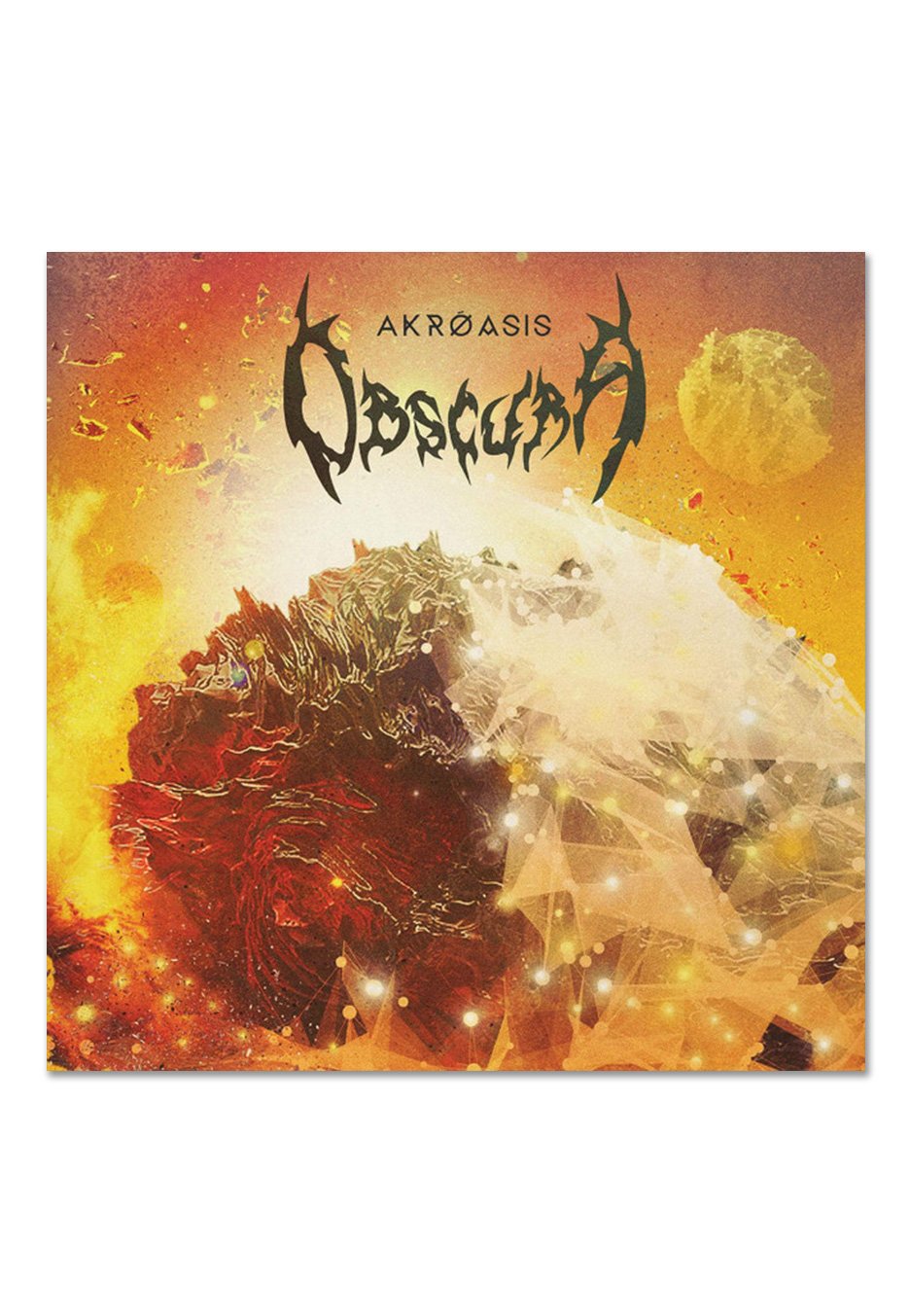 Obscura - Akroasis Red/Yellow/Bone - Splattered 2 Vinyl