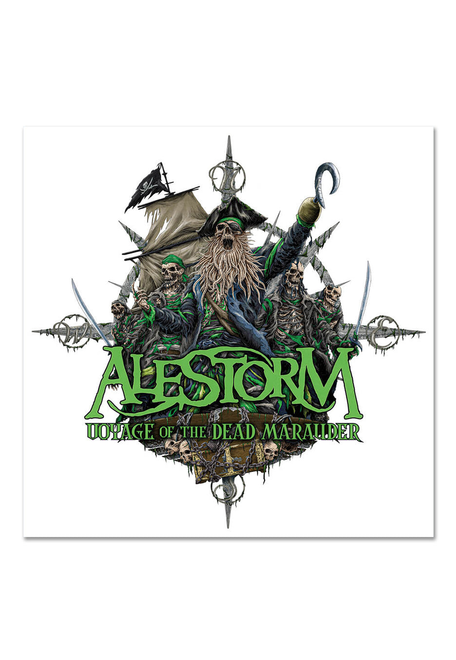 Alestorm - Voyage Of The Dead Marauder - Digipak CD | Neutral-Image