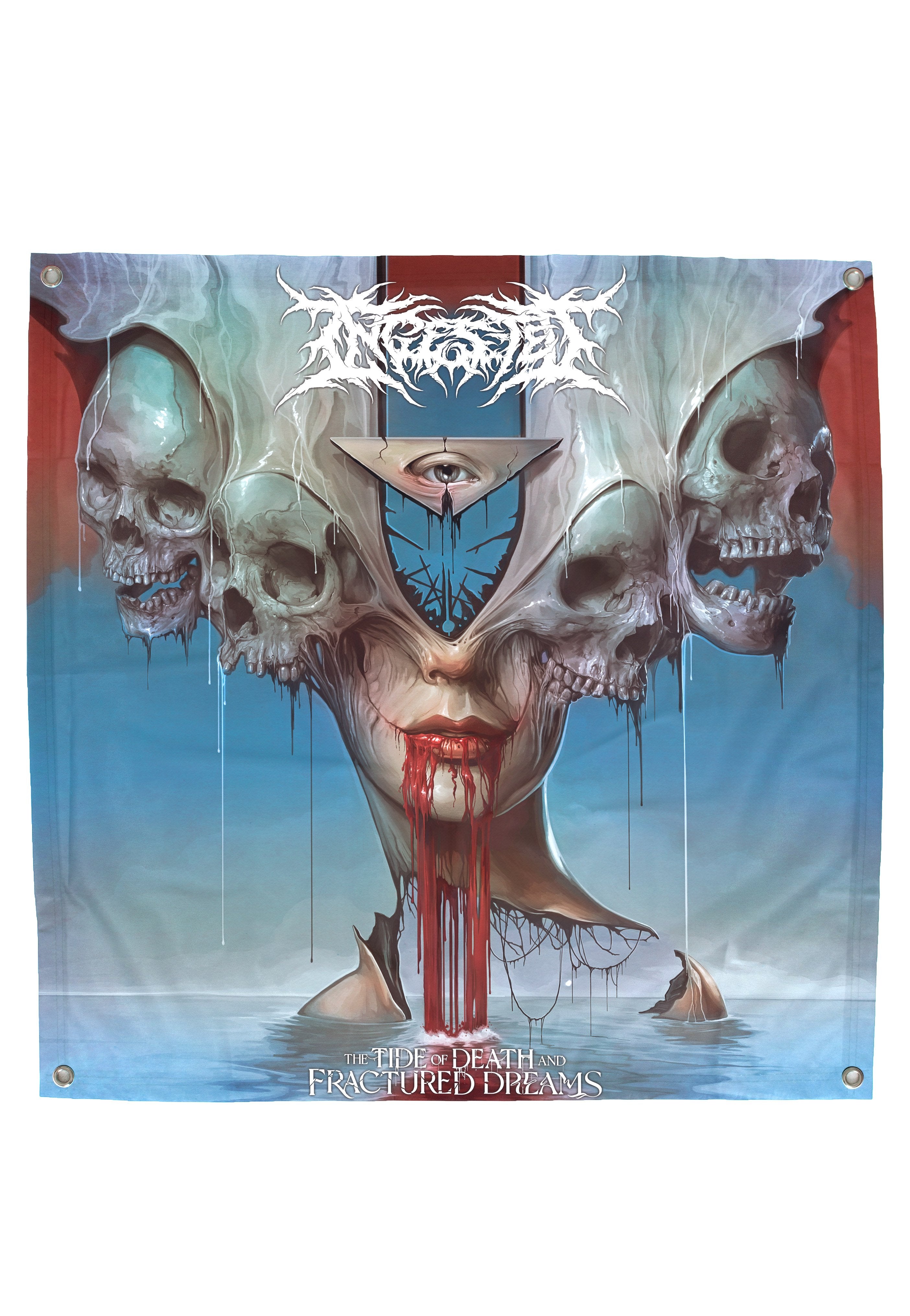 Ingested - The Tide Of Death And Fractured Dreams - Flag