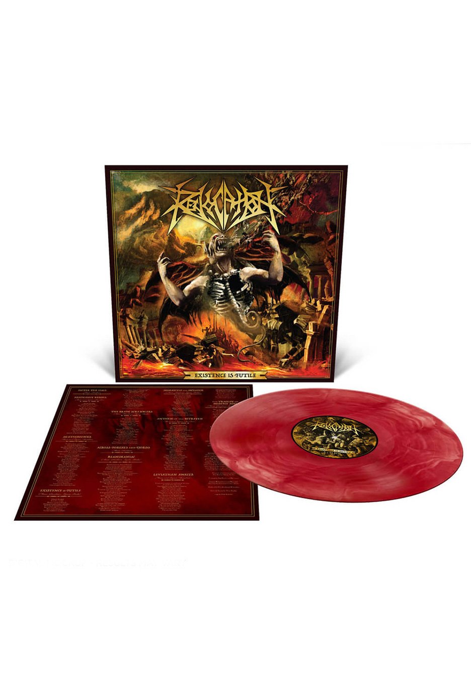 Revocation - Existence Is Futile Ltd. Oxblood/Translucent Gold Galaxy - Colored Vinyl