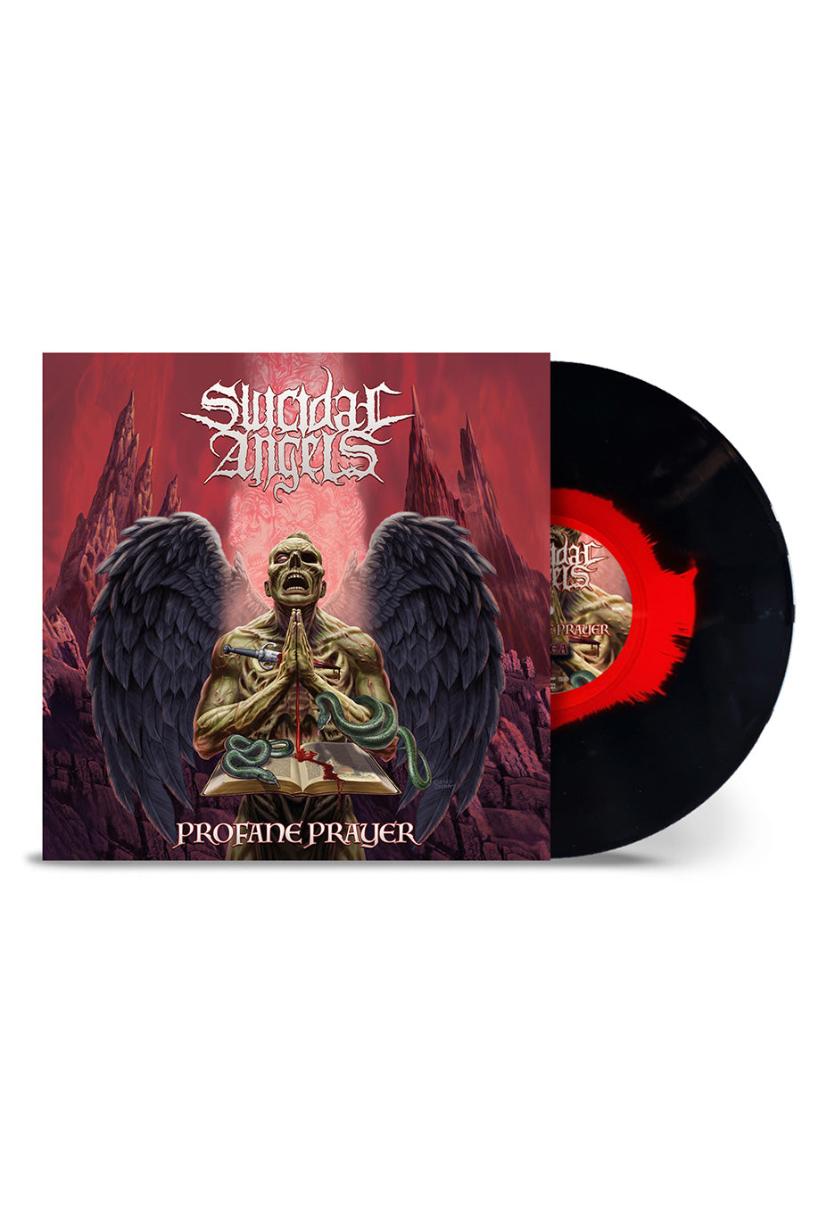 Suicidal Angels - Profane Prayer Ltd. Black Red Inkspot - Colored Vinyl
