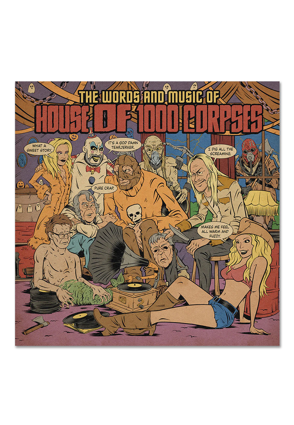 Rob Zombie - The Words & Music Of House Of 1000 Corpses Ltd. Orange/Purple/Green - Colored 2 Vinyl
