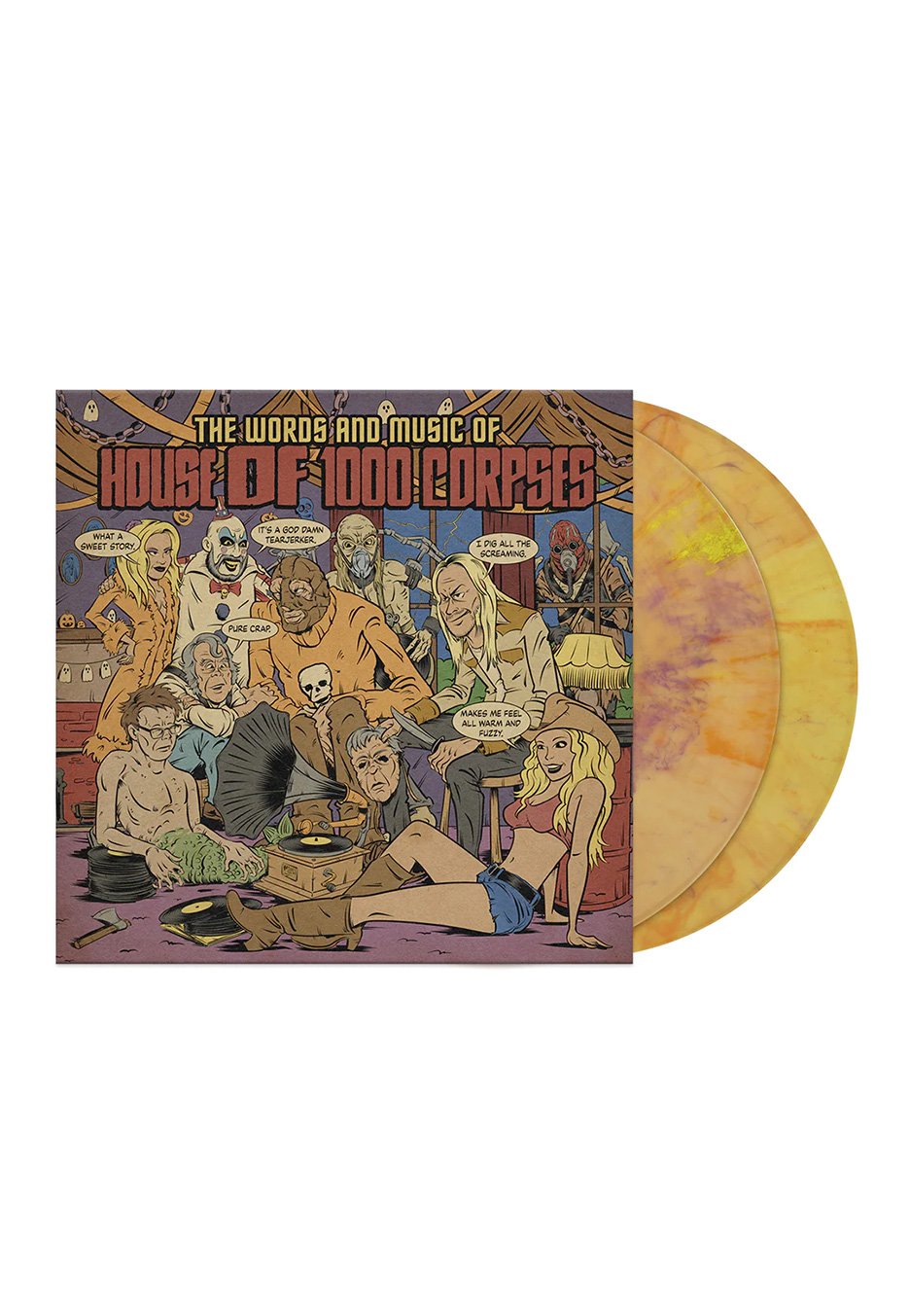 Rob Zombie - The Words & Music Of House Of 1000 Corpses Ltd. Orange/Purple/Green - Colored 2 Vinyl