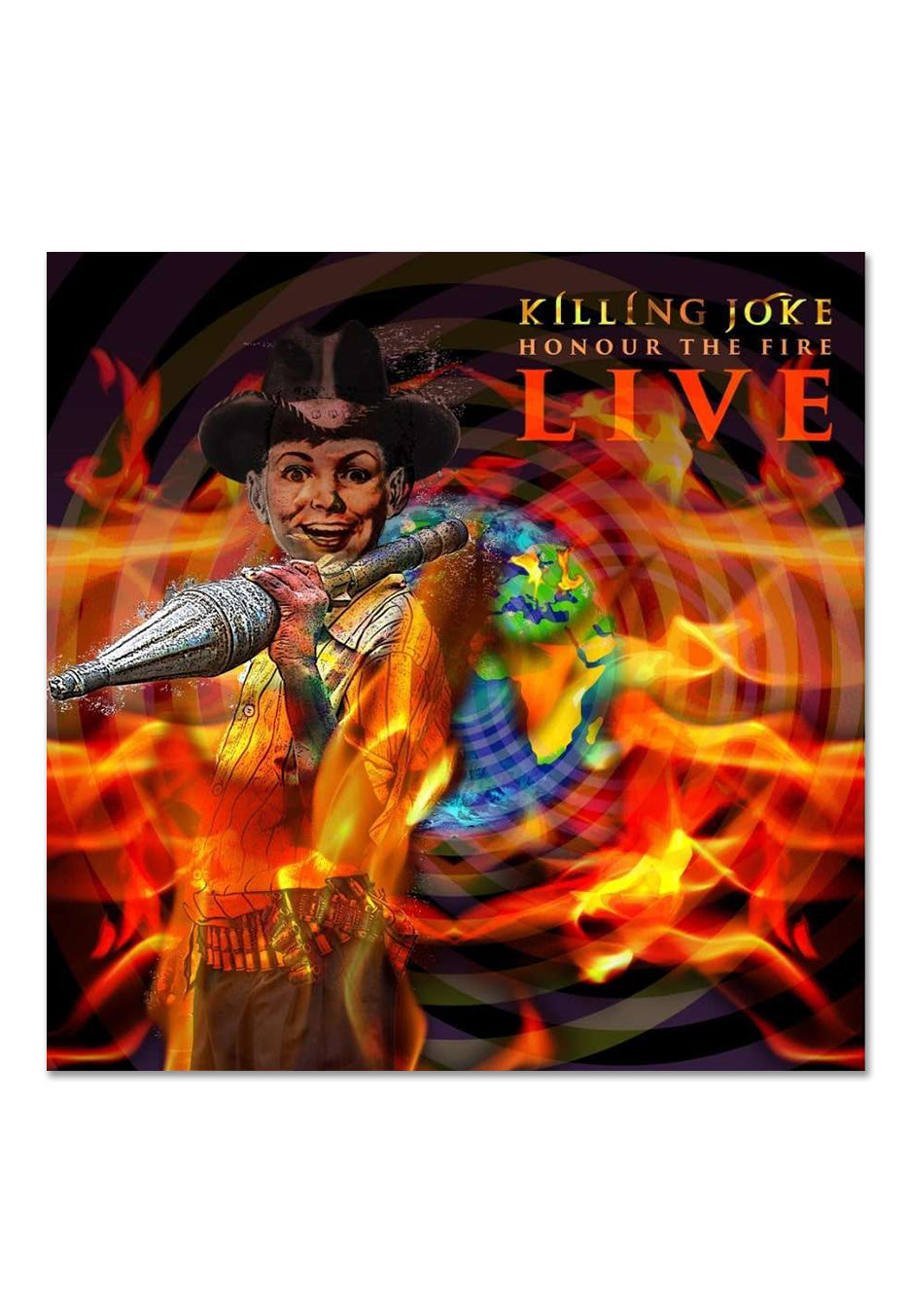 Killing Joke - Honour The Fire Live Ltd. Orange - Colored 3 Vinyl