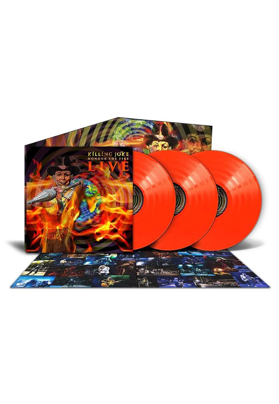 Killing Joke - Honour The Fire Live Ltd. Orange - Colored 3 Vinyl