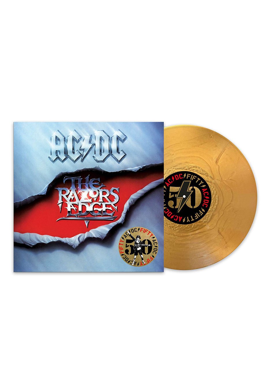 AC/DC - The Razors Edge (Limited 50th Anniversary Edition) Gold - Colored Vinyl